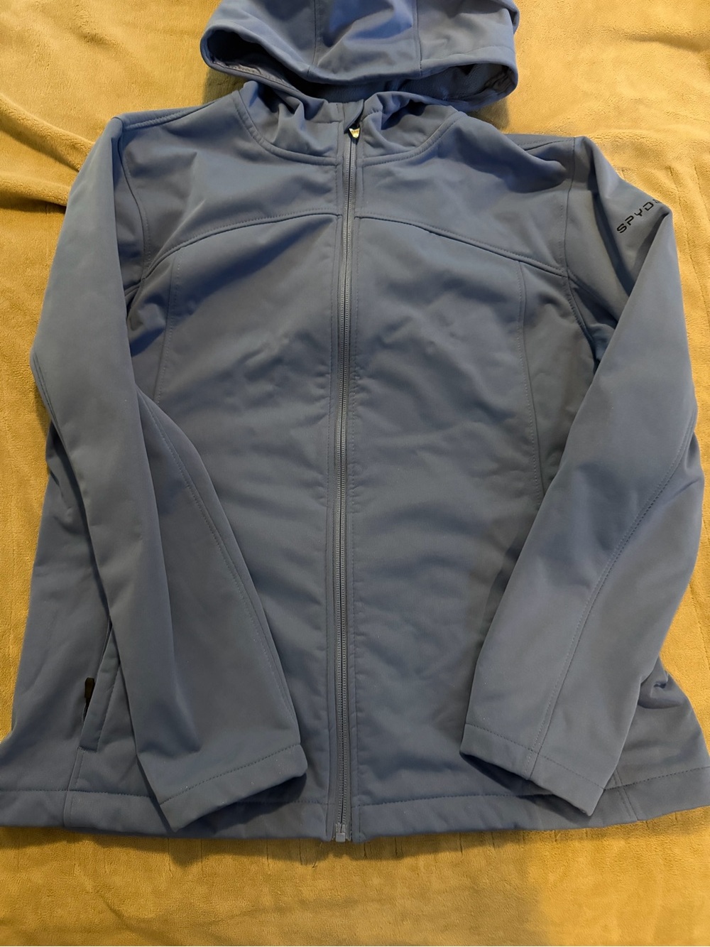 Spyder Women’s Hooded Softshell Jacket - Slate Blue